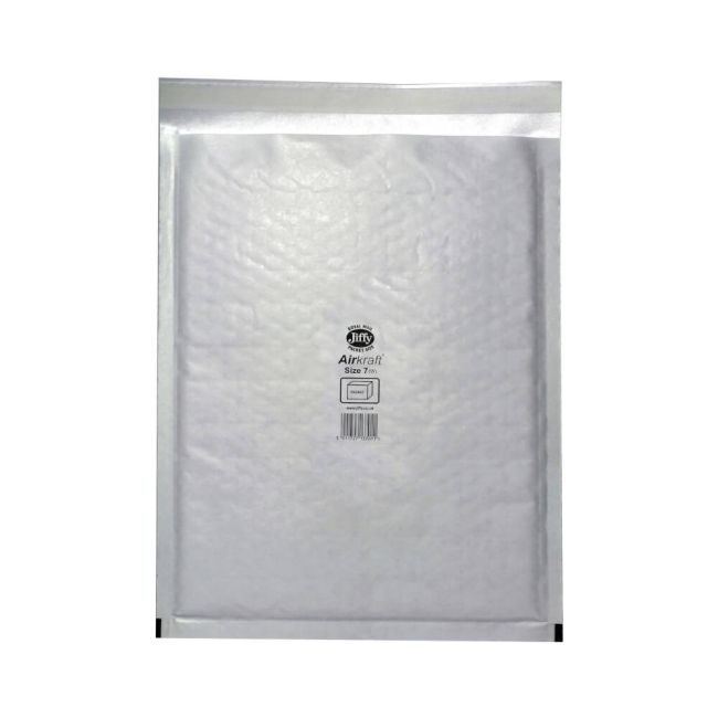 AirKraft Size 7 Bubble Lined Mailer Multi White (Pack of 10) MMUL03320 image 1