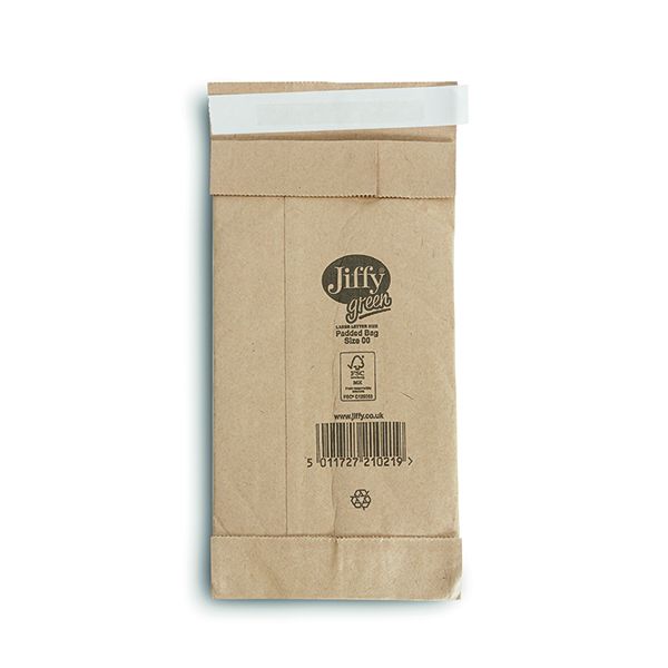 Jiffy Pad Bags Rcyl No.00 Gld Bx 200 image