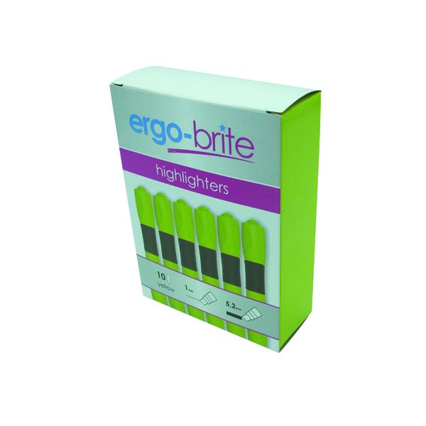 Ergo-Bright Highlighters Ylw P10 image