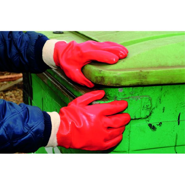 Polyco Pvc Knitwrist Glove One Size image