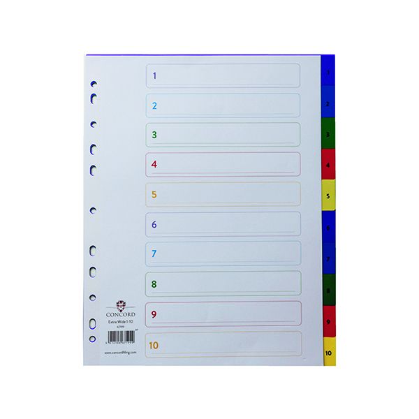 Concord 1-10 Extra Wide Divider Pp image