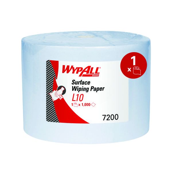Wypall L10 Extraplus Wipes Blue image