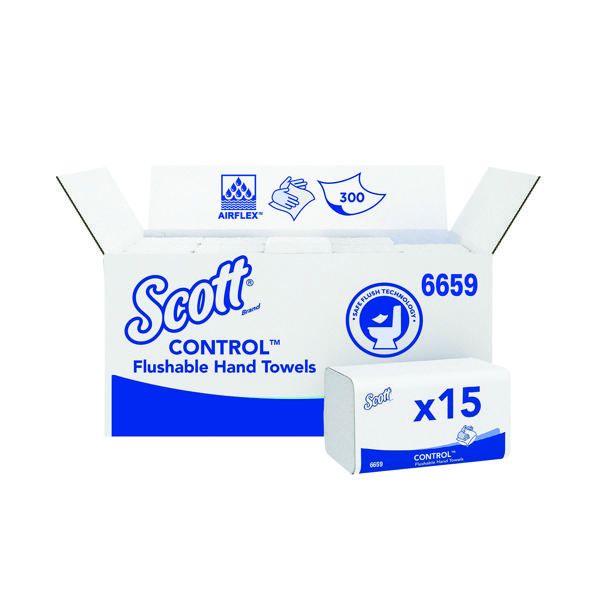Kc Scott Hand Towels White image