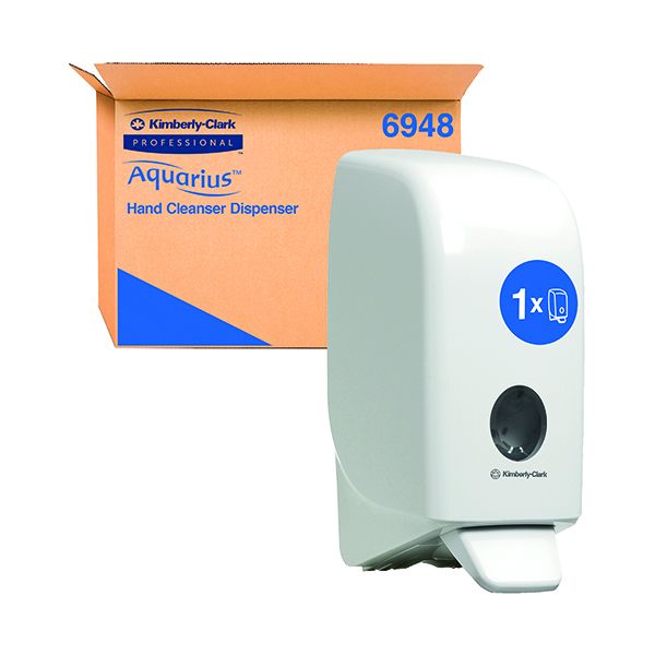 Aqua Foam Sanitiser Dispenser White image