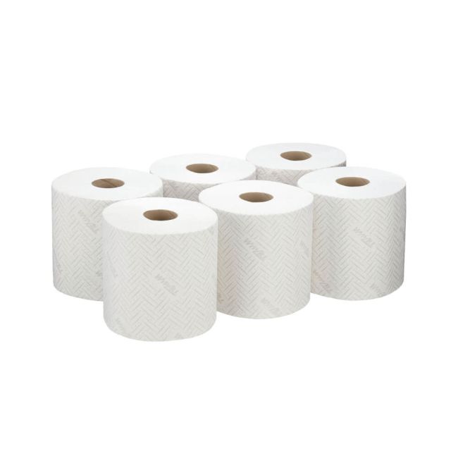 WypAll L20 7278 Paper Wipers 2-Ply Roll White (Pack of 6) 7278 image 2