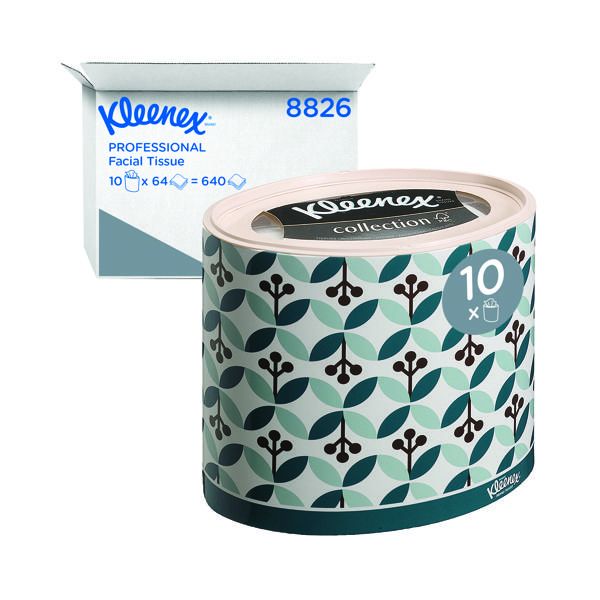 Kleenex Facial Tis Ovl Pk10 Wht 8826 image