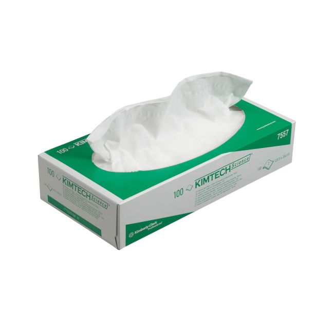 Kimtech Science Delicate Task Wipes 100 Sheets 2-Ply White (Pack of 24) 7557 image 2