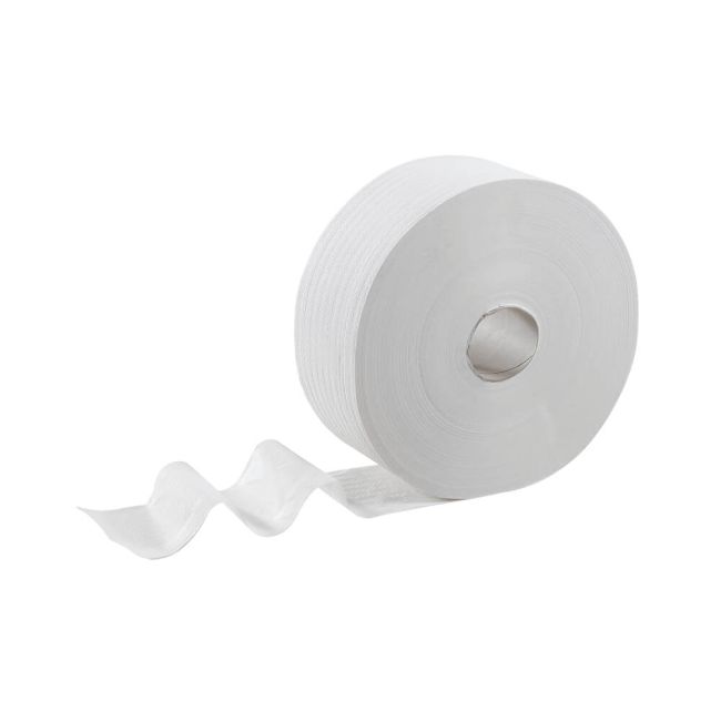 Kleenex 2-Ply Jumbo Toilet Roll White (Pack of 12) 8751 image 1
