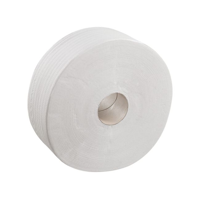 Kleenex 2-Ply Jumbo Toilet Roll White (Pack of 12) 8751 image 2