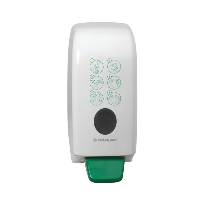 Aquarius Hand Moisturiser Dispenser 1 Litre White 7134 image 2