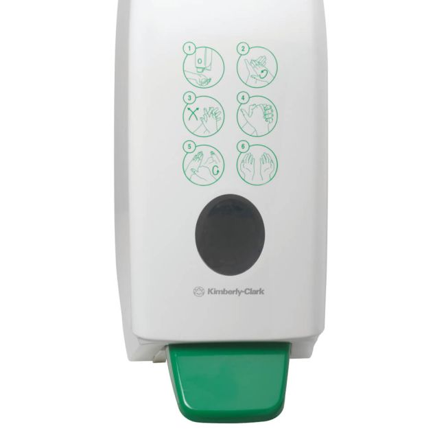 Aquarius Hand Moisturiser Dispenser 1 Litre White 7134 image 4