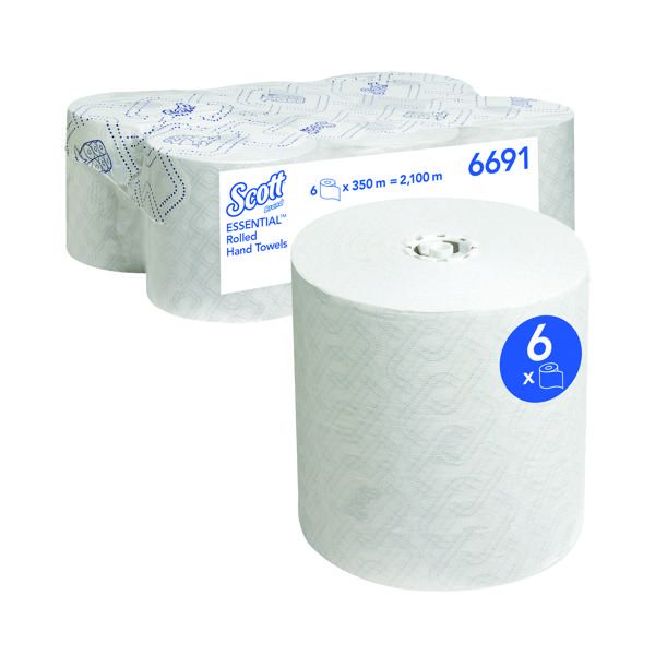 Scott Ess Roll Hand Twl 350m Wht Pk6 image