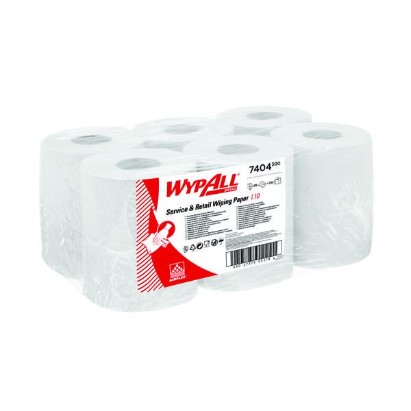 WypAll L10 Centrefeed Roll Wh Pk6 image