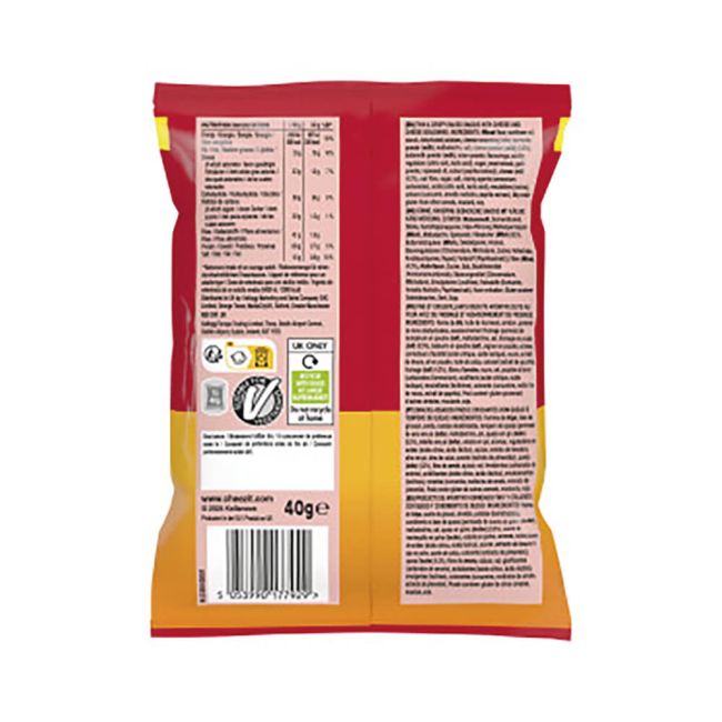 Kelloggs Cheez-It SnapD Double Cheese 40g (Pack of 20) 7017804000 image 2