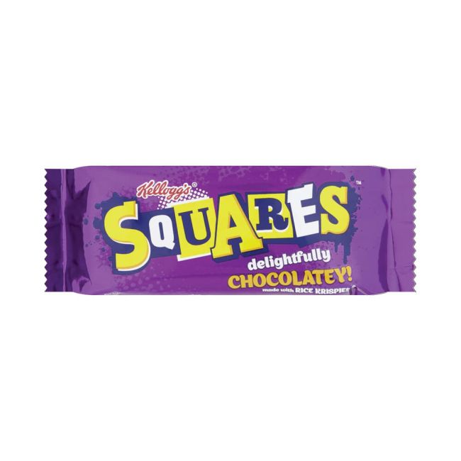 Kelloggs Rice Krispies Squares Delightfully Chocolatey Snack Bars 36g (Pack of 30) 7147224000 image 1