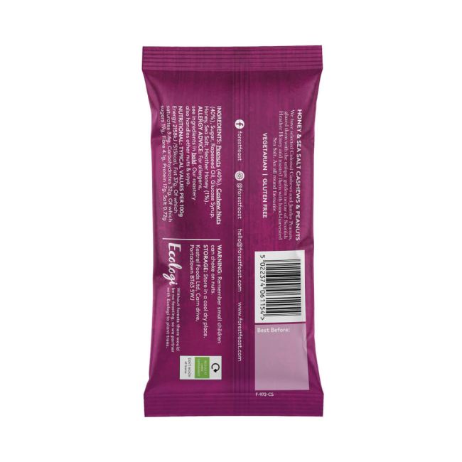 Forest Feast Heather Honey Cashews Peanuts Impulse40g (Pack of 12) 05457 image 2