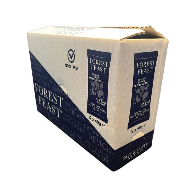 Forest Feast Sea Salt Black Peppercorn Impulse40g (Pack of 12) 05459 image 4