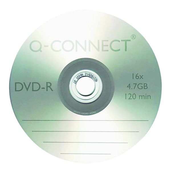 Q-Connect DVD-R 4.7GB Cake Box Pk25 image
