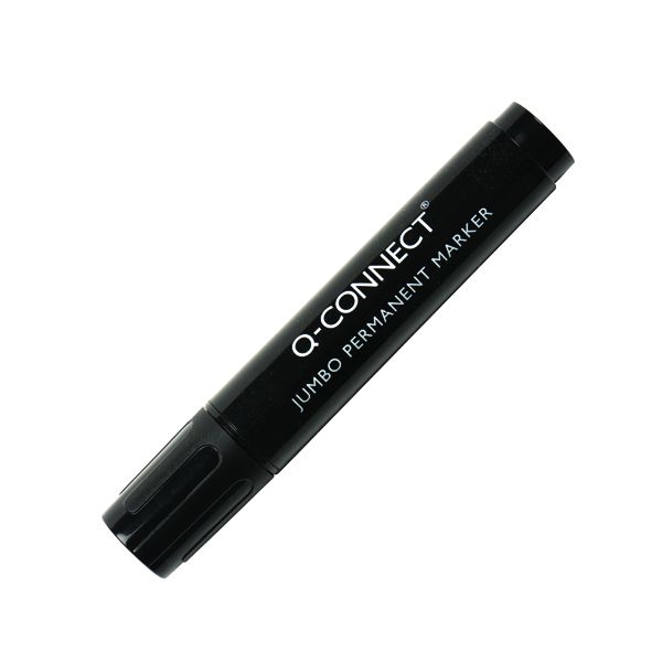 Q-Connect Jumbo Permanent Marker Blk image