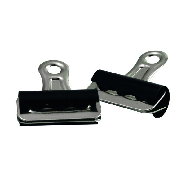 Q-Connect 32mm Black Grip Clip Pk10 image
