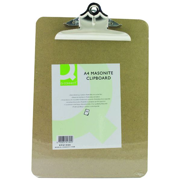 Q-Connect Clipboard Masonite A4 image