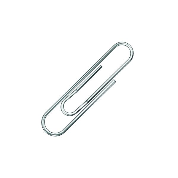 Qconn Paper Clips Lipped Bx 1000 image