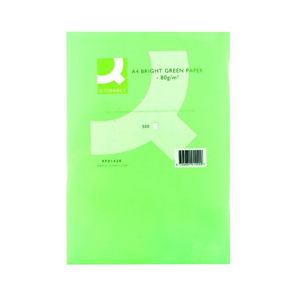Q-Connect Copier Paper A4 80Gsm Grn image
