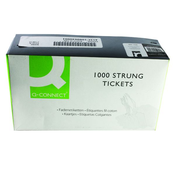 Strng Tkt Wht Pk1000 70X44Mm image