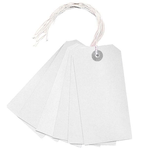 Strung Tag 120X60 White Pk1000 image