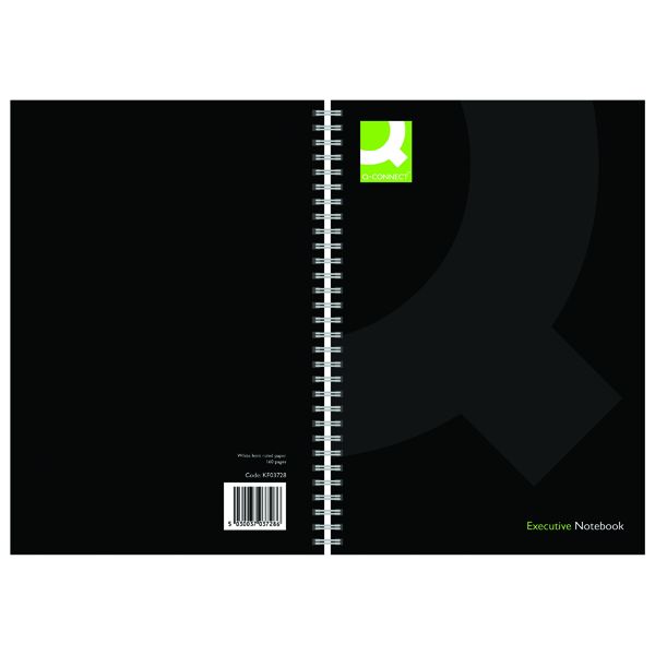 QCONNECT WIREBOUND A5 HBACK BLACK image