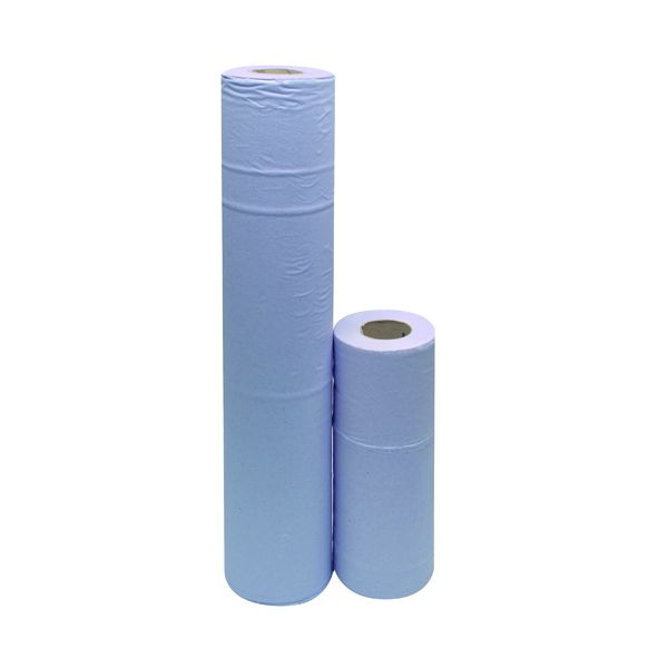 2Work 2 Ply Hygiene Roll Blue 10In image