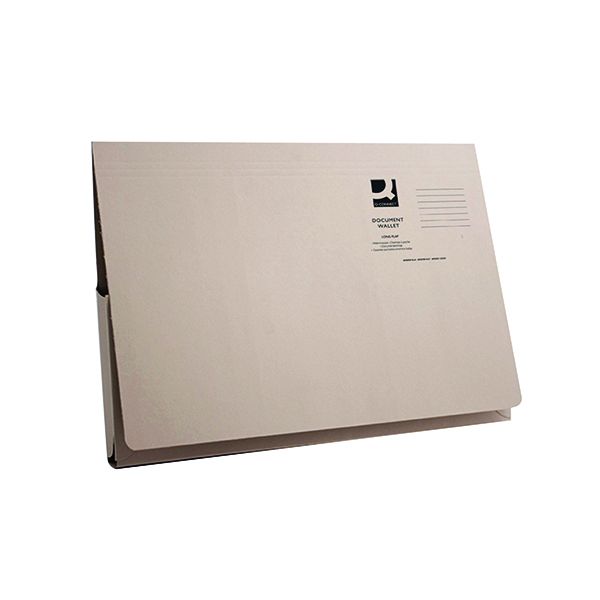 Q-Connect Doc Wlts 300Gsm Buff Pk50 image