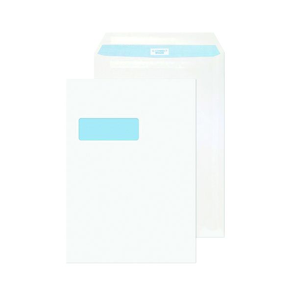 Q-Connect C4 Window Env Wht Pk75 image