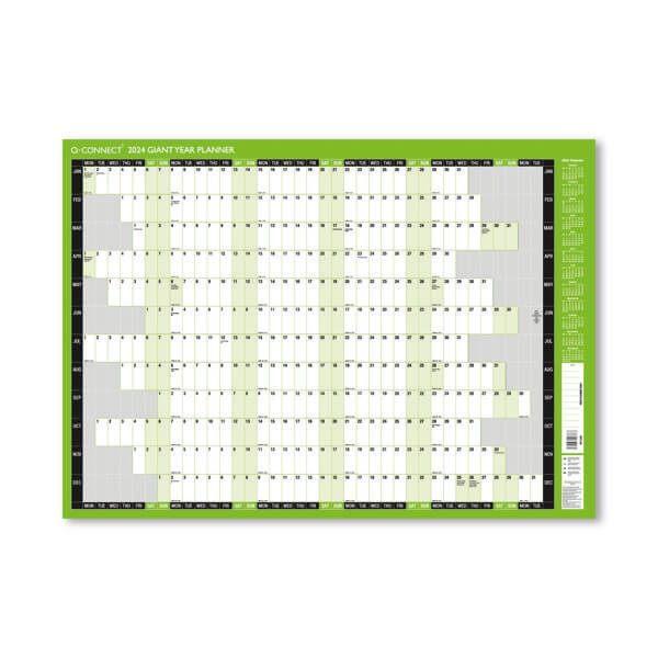Q-Connect Giant Year Planner 2024 image