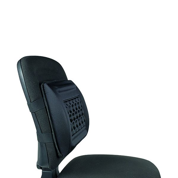 QCONNECT MEMORY FOAM BACK CUSHION BLACK image