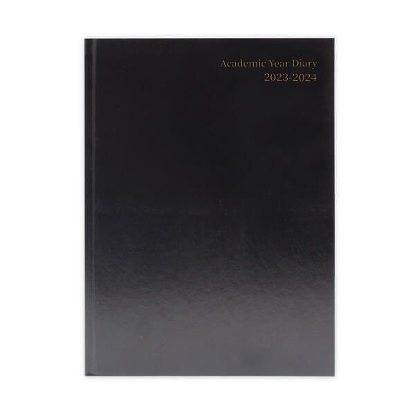 Academic Diary DPP A4 Black 2023-24 image