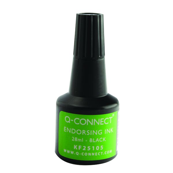 Q-Connect Endorsing Ink 28Ml Blk P10 image