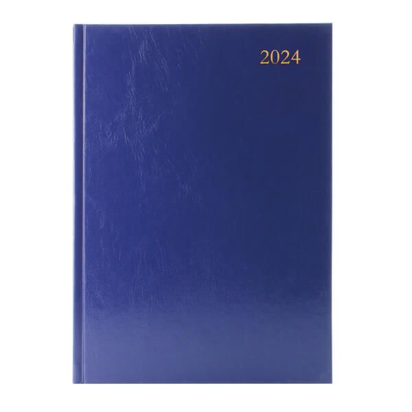 Desk Diary 2 PPD A4 Blue 2024 image