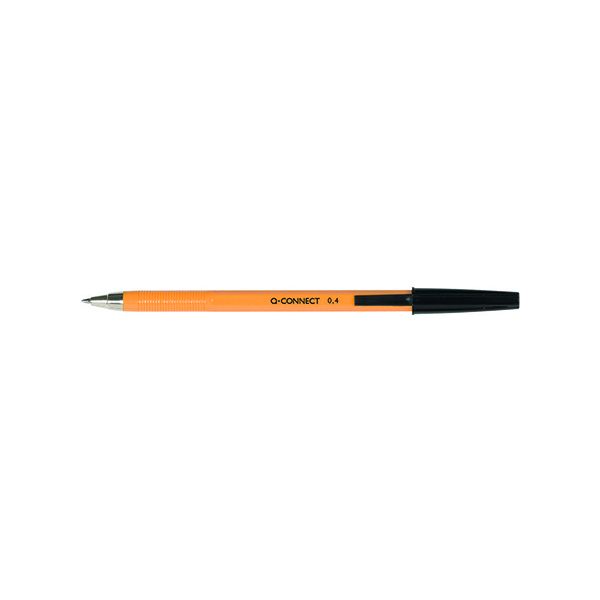 Q-Connect Ball Point Pen Fine Blk image