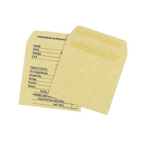 Q-Connect Wage Envelope Manilla Ss image