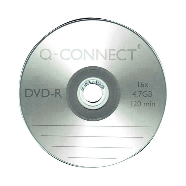 Q-CONNECT DVD-R SLIM JEWEL CASE 4.7GB image