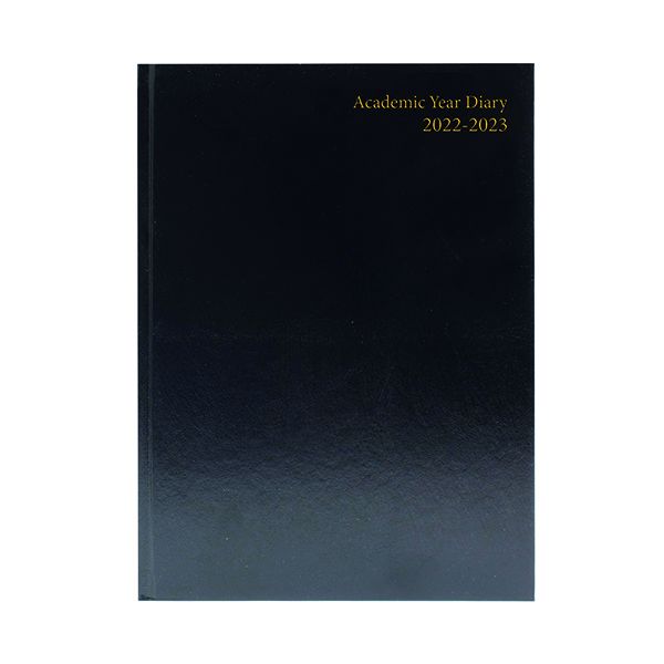 Academic Diary WTV A4 Black 2022-23 image