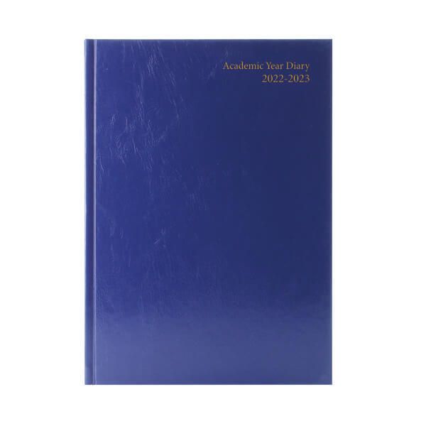 Academic Diary WTV A4 Blue 2023-24 image