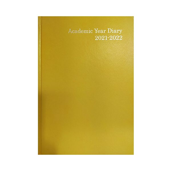 Academic Diary WTV A4 Yellow 2022-23 image