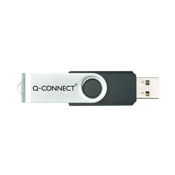 QCONNECT 4GB USB FLASH DRIVE image