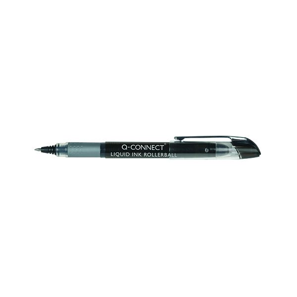 Q-Connect Rollerball Liquid Ink Blk image