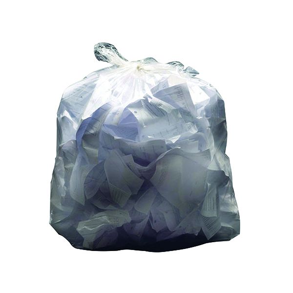 2Work Swing Bin Liners Wht 45L P1000 image