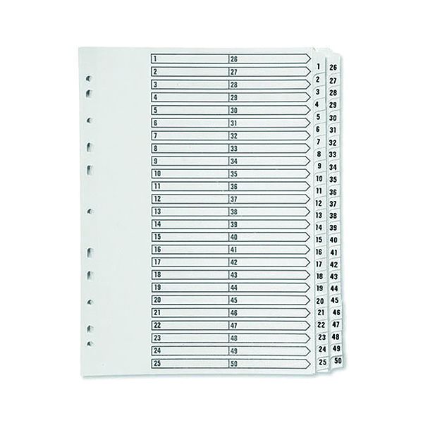 Q-Connect A4 1-50 Q-Connectlar Index image