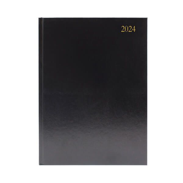 Desk Diary WTV A5 Black 2024 image