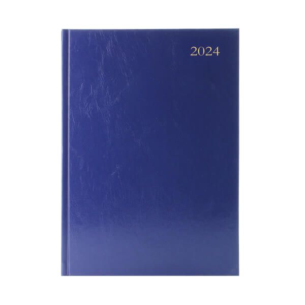 Desk Diary WTV A5 Blue 2024 image